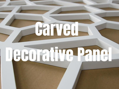 Paneles decorativos tallados