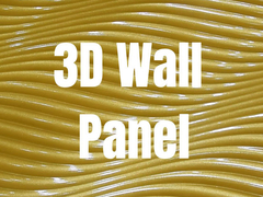 Paneles de pared decorativos 3D de fibra de madera MDF, paneles de pared decorativos de chapa en relieve