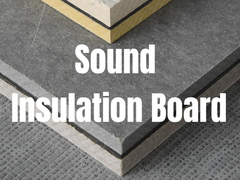 Materiales inorgánicos Panel de aislamiento acústico de grado E1 Eco-friendly para habitaciones de hotel