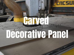 Panel decorativo tallado
