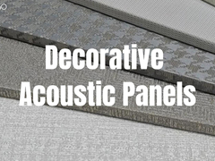 Paneles acústicos decorativos ecológicos y eficaces para centros comunitarios