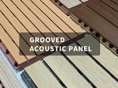 Paneles acústicos ranurados, ignífugos y sostenibles para espacios más claros y silenciosos