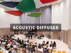 Difusor acústico QRD de madera de forma cuadrada con dispersión de sonido mejorada para estudio