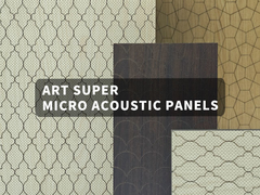 Panel acústico súper micro-perforado para absorción de sonido y atractivo de lujo
