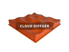 Paneles de difusores acústicos de madera ecológicos, paneles de pared de difusores de sonido 600x600mm