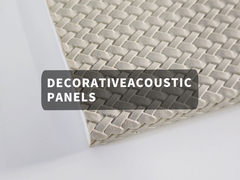 Paneles acústicos decorativos PET reductores de ruido para el techo de salas de teatro