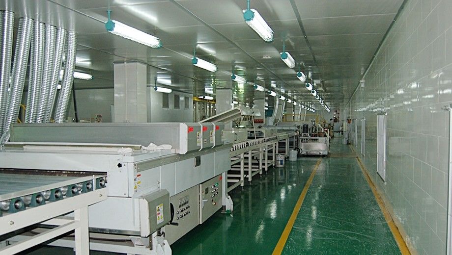 Guangzhou Wuyang Yiguan Acoustic Materials Co., Ltd. línea de producción del fabricante