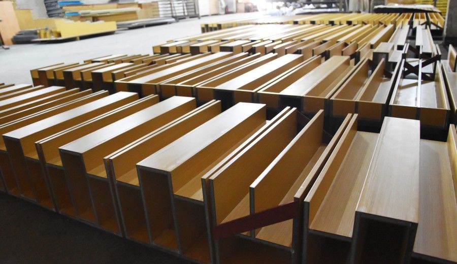 Guangzhou Wuyang Yiguan Acoustic Materials Co., Ltd. línea de producción del fabricante