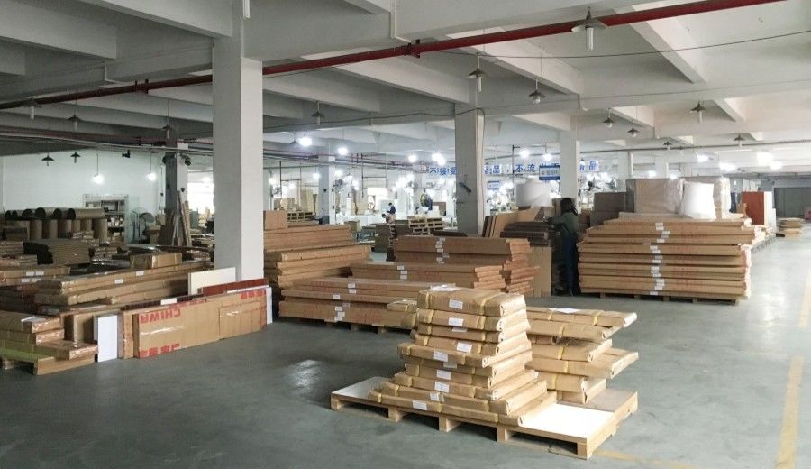 Guangzhou Wuyang Yiguan Acoustic Materials Co., Ltd. línea de producción del fabricante