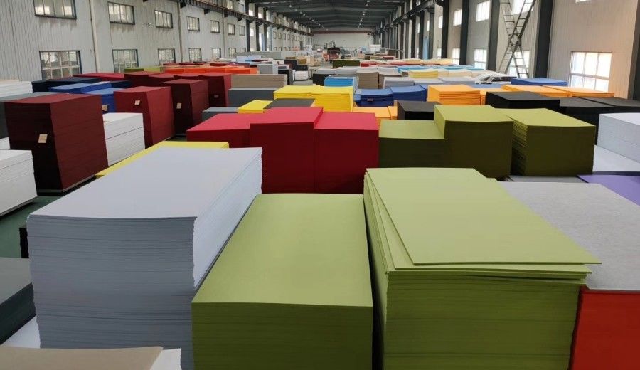 Guangzhou Wuyang Yiguan Acoustic Materials Co., Ltd. línea de producción del fabricante