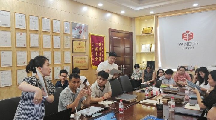 Guangzhou Wuyang Yiguan Acoustic Materials Co., Ltd. línea de producción del fabricante