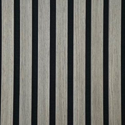 Elegante venecedor decorativo de madera de pizarra paneles acústicos de fieltro con respaldo 0.85NRC grado E0