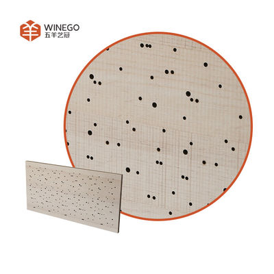 0.8 NRC Paneles artísticos acústicos de madera ecológica para decoración de hogares modernos