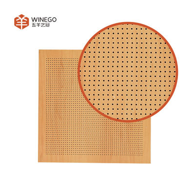 Bien Durabilidad Paneles acústicos micro perforados Fácil instalación