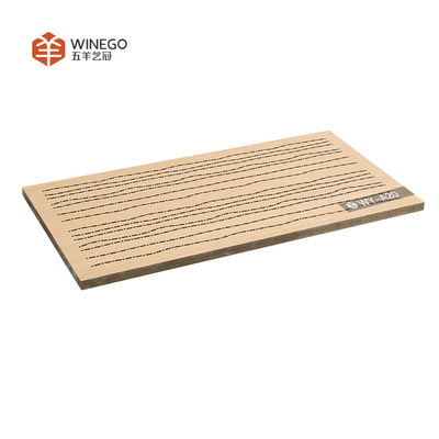 Panel de techo acústico perforado de madera Absorción de sonido y decoración artística